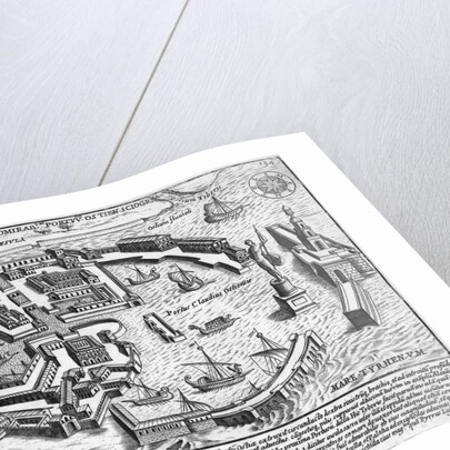 Shipping Port In Ancient Rome by Anonymous