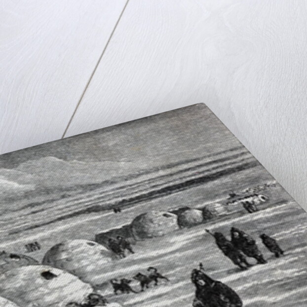 Innuit Igloos, or Snow Village Illustration by Anonymous