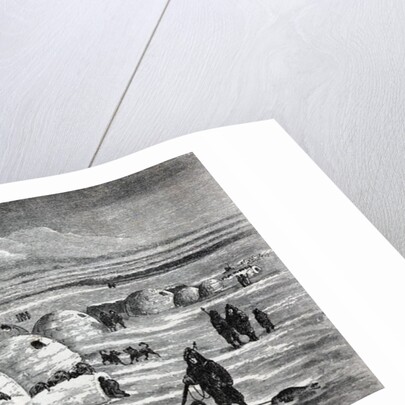 Innuit Igloos, or Snow Village Illustration by Anonymous