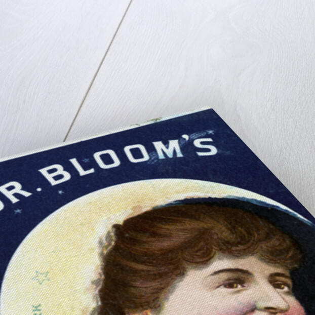 Cleaning Tooth Powder Girl Trade Card by Anonymous