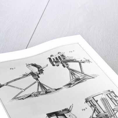 View Of Various Roman Catapults by Anonymous