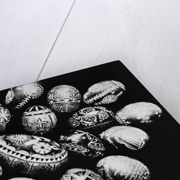 Special Easter Eggs From Czechoslovakia by Anonymous