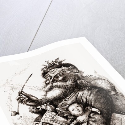Merry Old Santa Claus by Thomas Nast