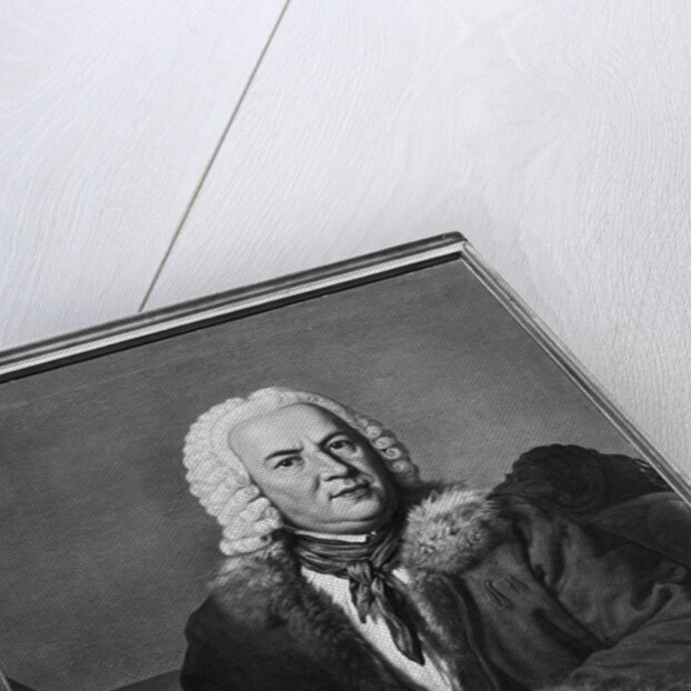 Portrait Of Johann Sebastian Bach by Anonymous