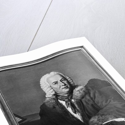 Portrait Of Johann Sebastian Bach by Anonymous
