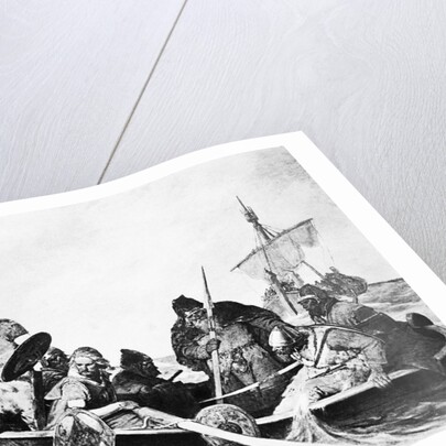 Ptg. Of L. Eriksson Off The Coast by Anonymous