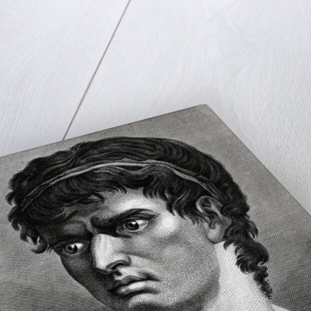 Engraving Of Head Of Brutus by Anonymous