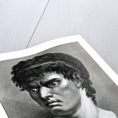 Engraving Of Head Of Brutus by Anonymous