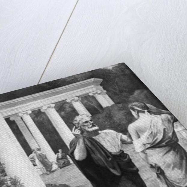 Plato Conversing with a Student at the Academy by Pierre Puvis de Chavannes