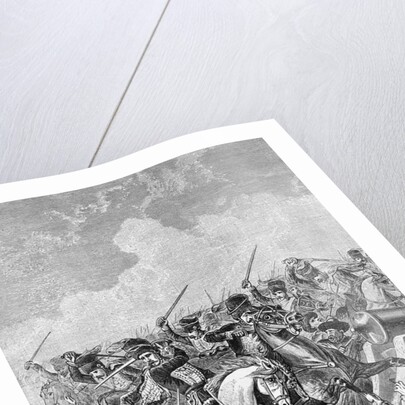 Illustration of the Charge of the Light Brigade by Anonymous