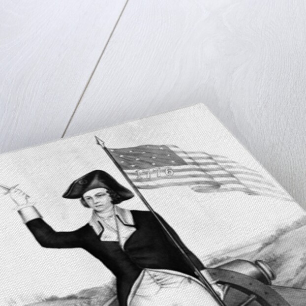 Young Continental Holding Sword;Canon,Fl by Anonymous