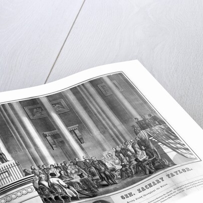 Inauguration Of General Zachery Taylor by Anonymous