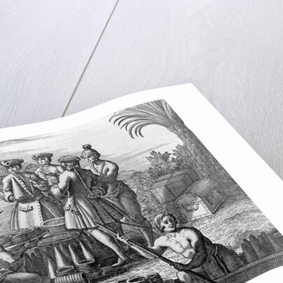 Indians Negotiating With Merchants by Anonymous