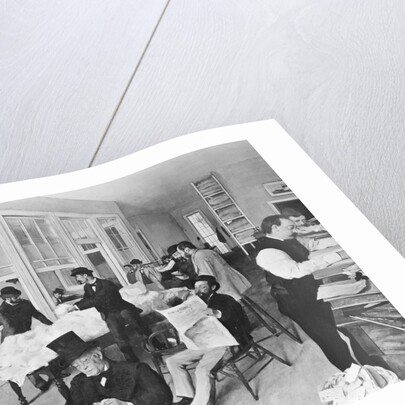 Edouard Degas Painting Of Cotton Market by Anonymous