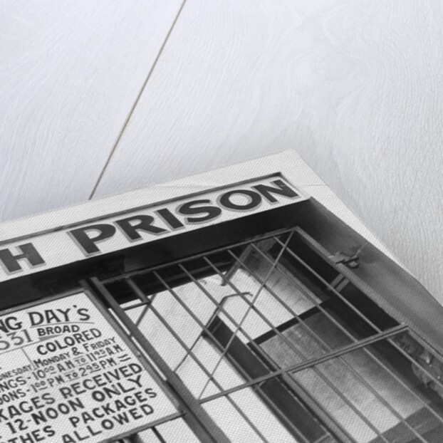 Segregation Sign At New Orleans Prison by Anonymous