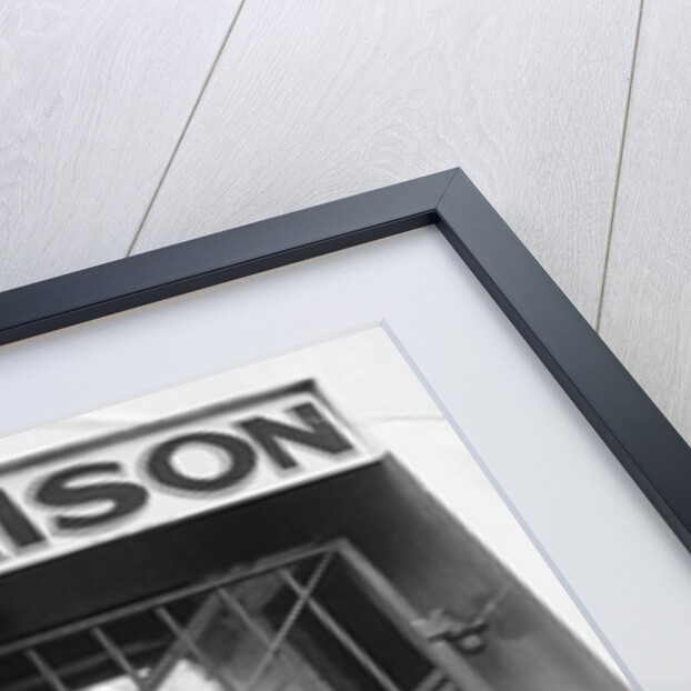 Segregation Sign At New Orleans Prison by Anonymous