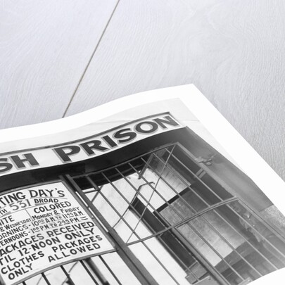 Segregation Sign At New Orleans Prison by Anonymous