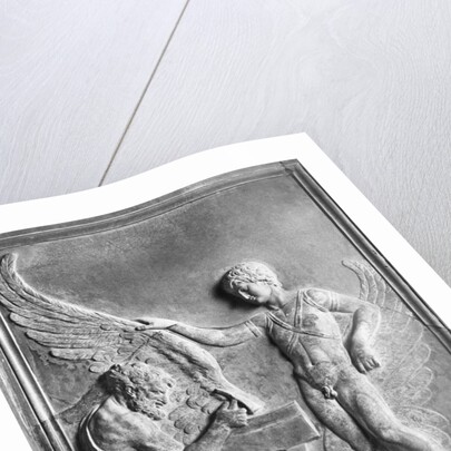 Roman Relief Of Daedalus And Icarus by Anonymous