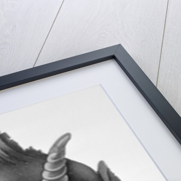 Head Of Devil With Tongue Out by Anonymous