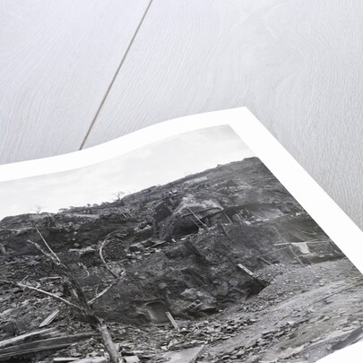 Destroyed Houses At Nagasaki by Anonymous