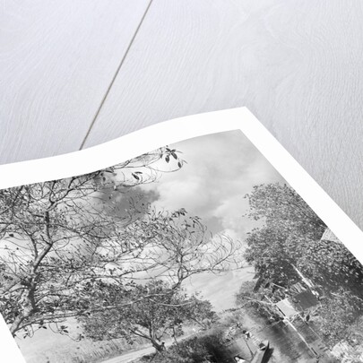 Seminoles Canoeing down Stream by Anonymous