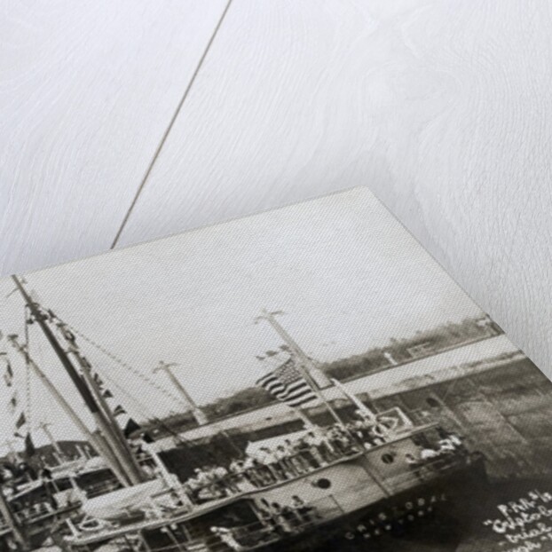 S.S. Cristobal Entering Lock on Trial Trip Through Panama Canal by Anonymous