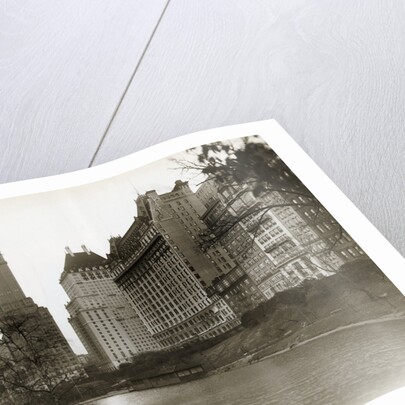 Plaza Hotel as Seen from Central Park by Anonymous