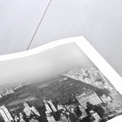 Aerial View of Central Park by Anonymous