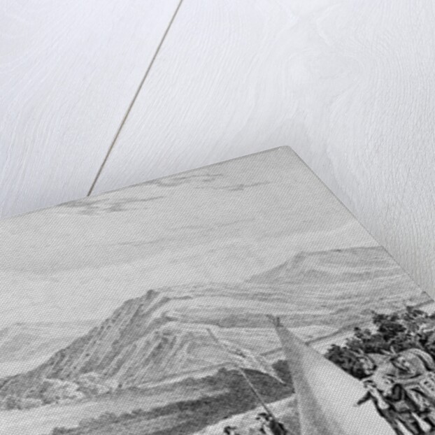 Lithograph Of Ft. Laramie, Wyoming by Anonymous
