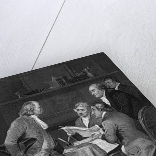 The Committee Drafting Declaration Of In by Anonymous