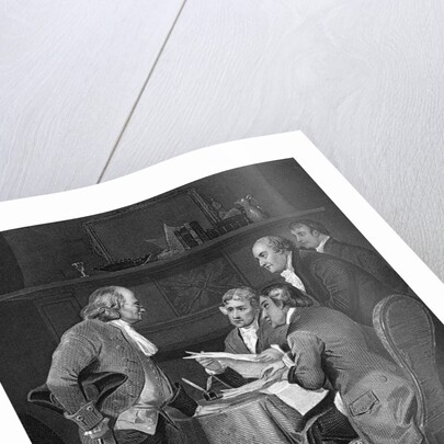 The Committee Drafting Declaration Of In by Anonymous