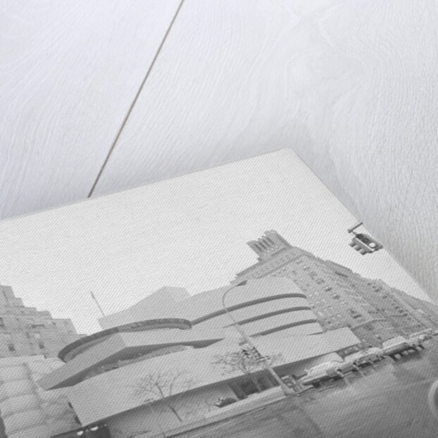 Exterior Of Guggenheim Museum 1970 by Anonymous