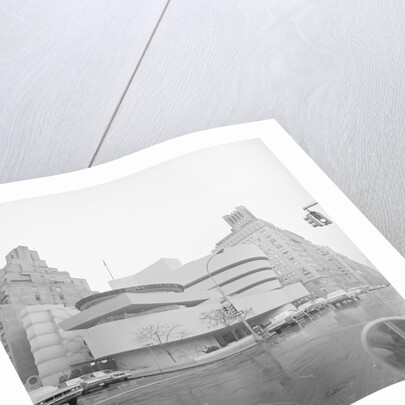 Exterior Of Guggenheim Museum 1970 by Anonymous