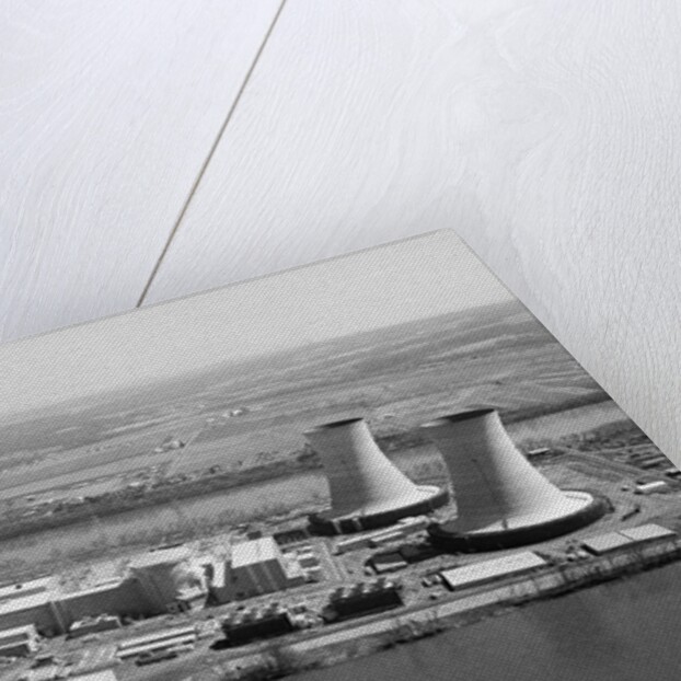 Aerial View Of Three Mile Island Power P by Anonymous
