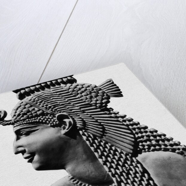 Egyptian Relief Of Cleopatra Vii by Anonymous