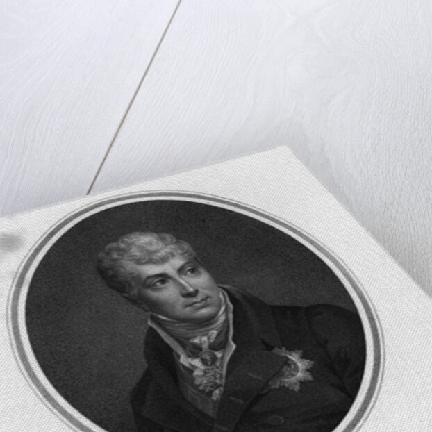 Portrait Of Prince Clemens Metternich by Anonymous