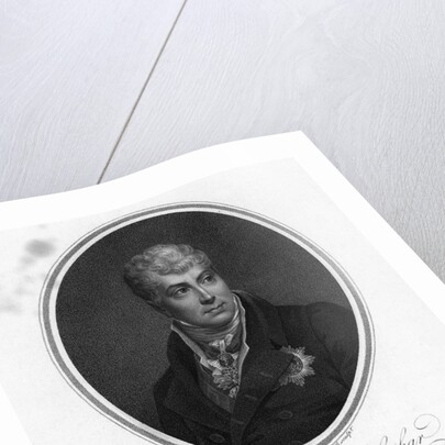 Portrait Of Prince Clemens Metternich by Anonymous