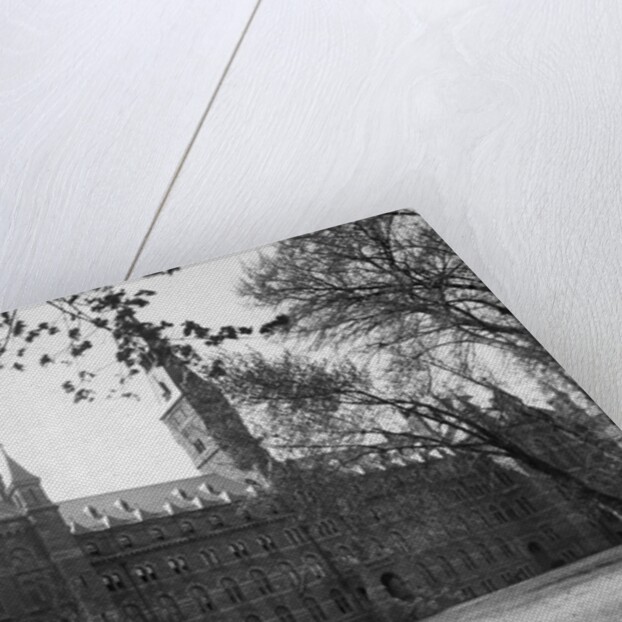 Healy Building At Georgetown University by Anonymous