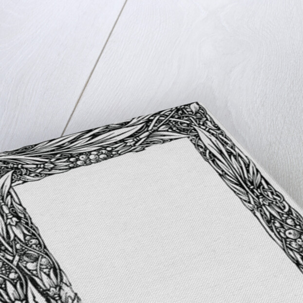 Image of Frame with Floral Motif by Anonymous