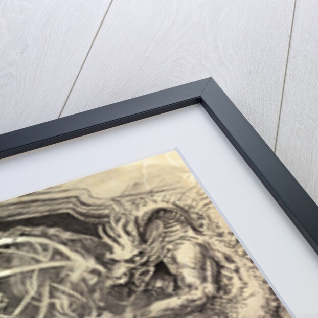 Political Cartoon Of Open Door In China by Anonymous