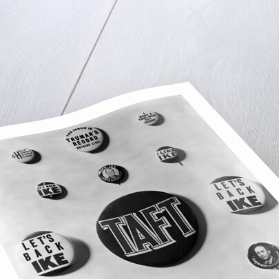 Assortment Of President Campaign Buttons by Anonymous