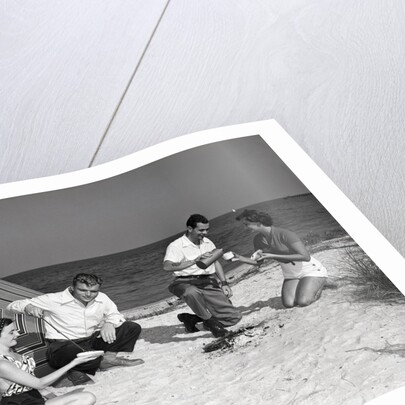 Picnic on the Beach by Anonymous