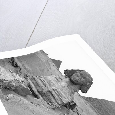 Great Sphinx and Pyramids at Giza by Anonymous