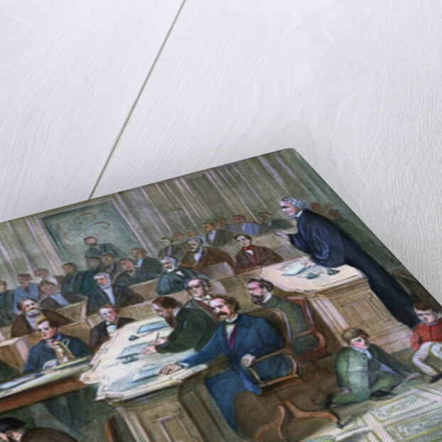 Andrew Johnson Impeachment Hearing by Anonymous