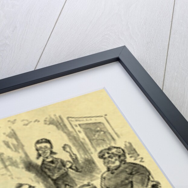 Cartoon Of Woman Lifting Dumbells by Anonymous