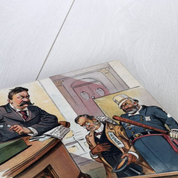 A New Crime, Depicting a "Habitual Reformer" Political Cartoon by Anonymous