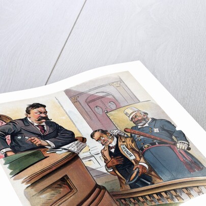 A New Crime, Depicting a "Habitual Reformer" Political Cartoon by Anonymous