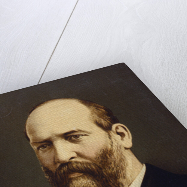 Lithograph of James A. Garfield by Anonymous