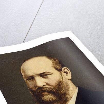 Lithograph of James A. Garfield by Anonymous