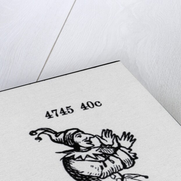 Illustration Of A Jester by Anonymous